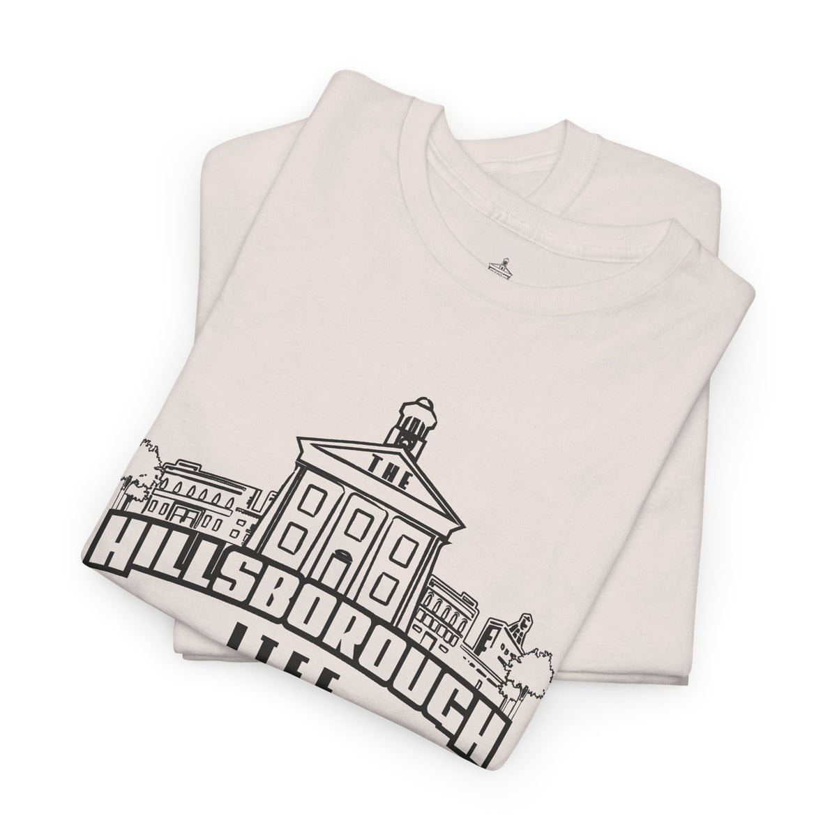 The Hillsborough Life Cotton T-shirt (Ice Gray)