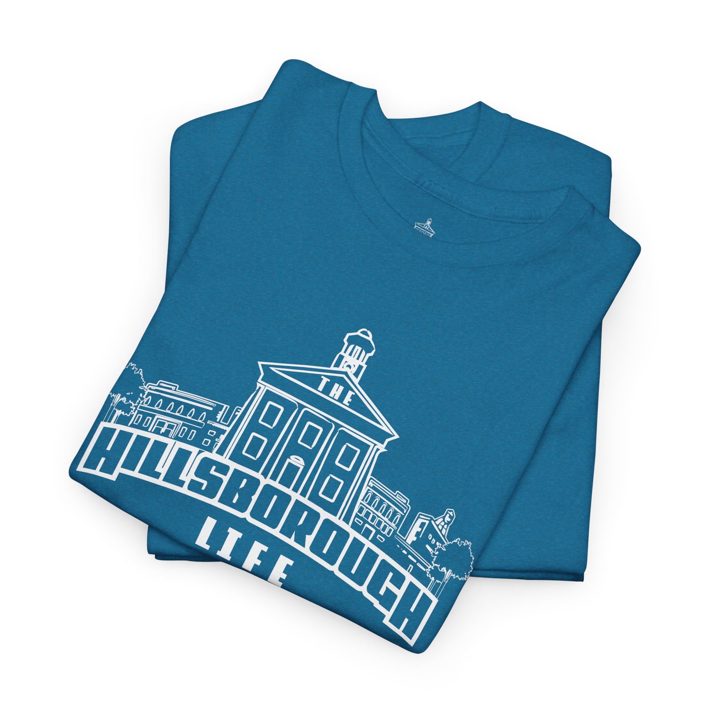 The Hillsborough Life Cotton T-shirt (Antique sapphire)