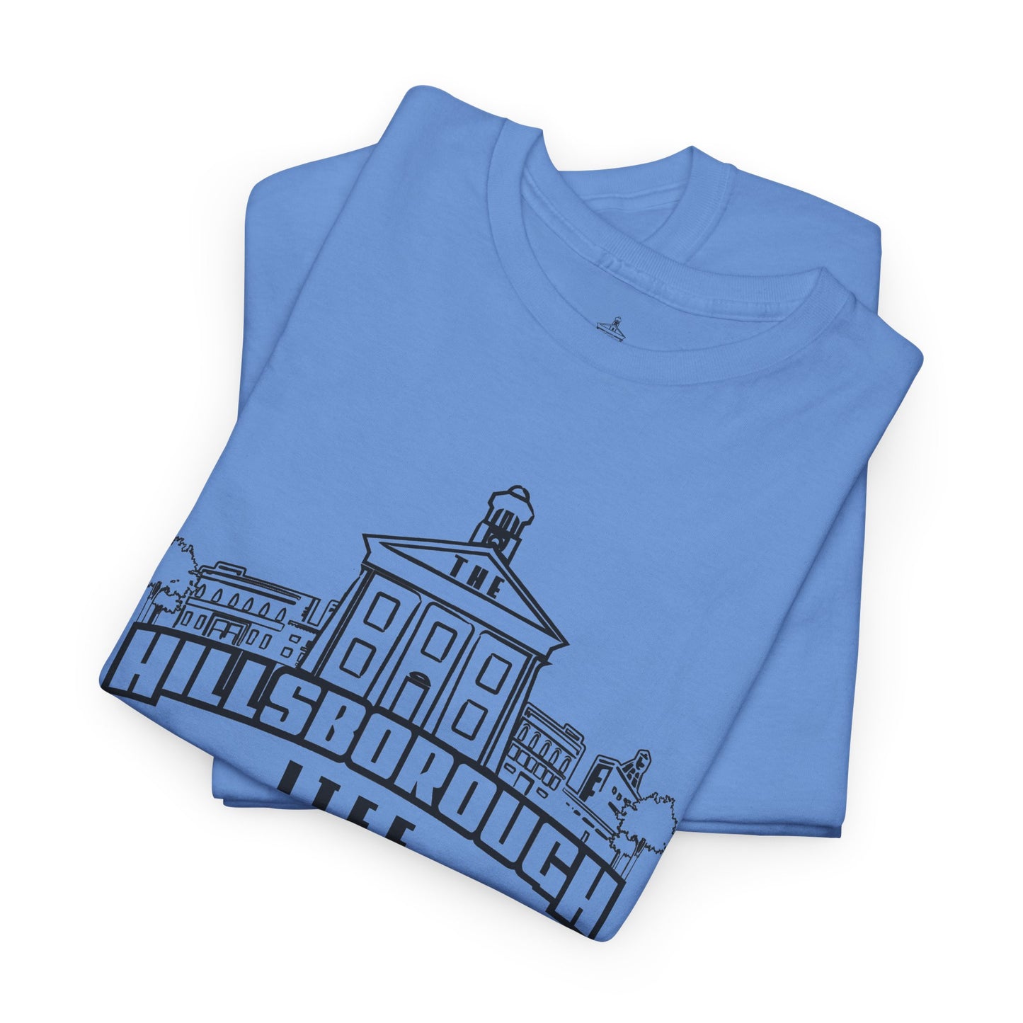 The Hillsborough Life Cotton T-shirt (Carolina Blue)