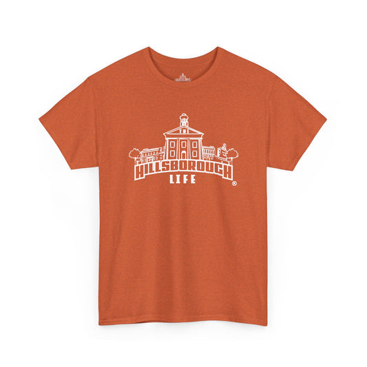 The Hillsborough Life Cotton T-shirt (Antique Orange)