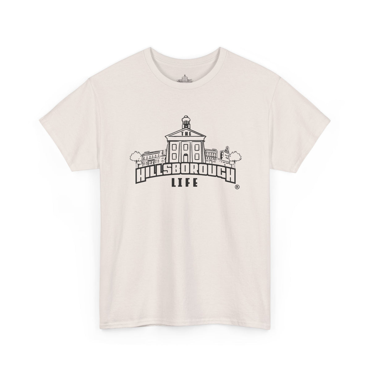 The Hillsborough Life Cotton T-shirt (Ice Gray)