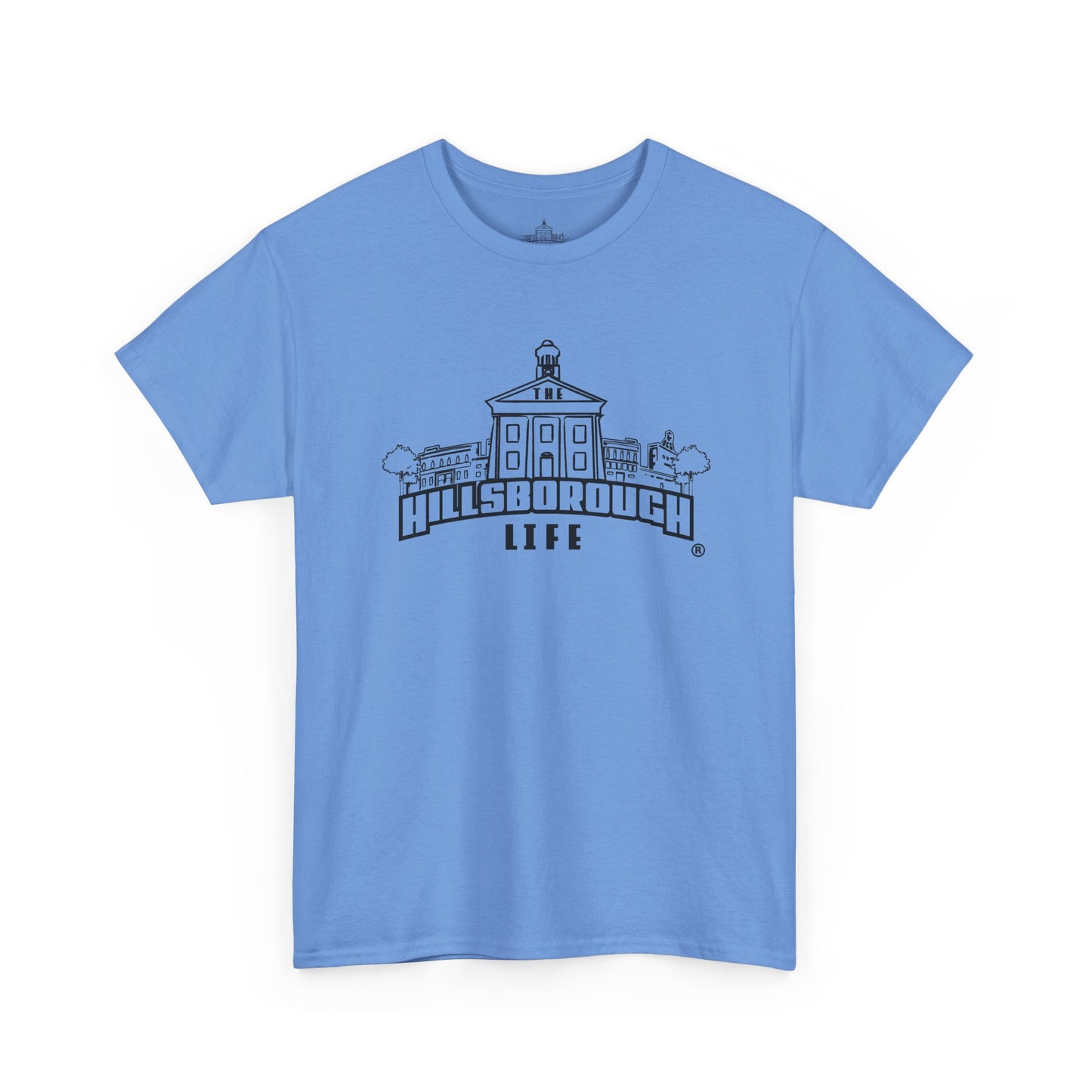 The Hillsborough Life Cotton T-shirt (Carolina Blue)