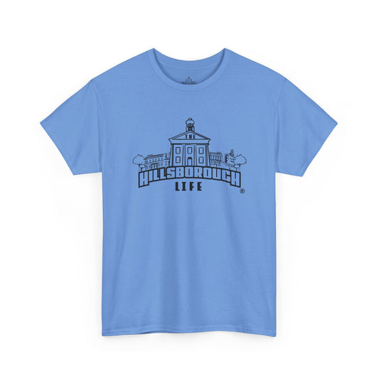 The Hillsborough Life Cotton T-shirt (Carolina Blue)