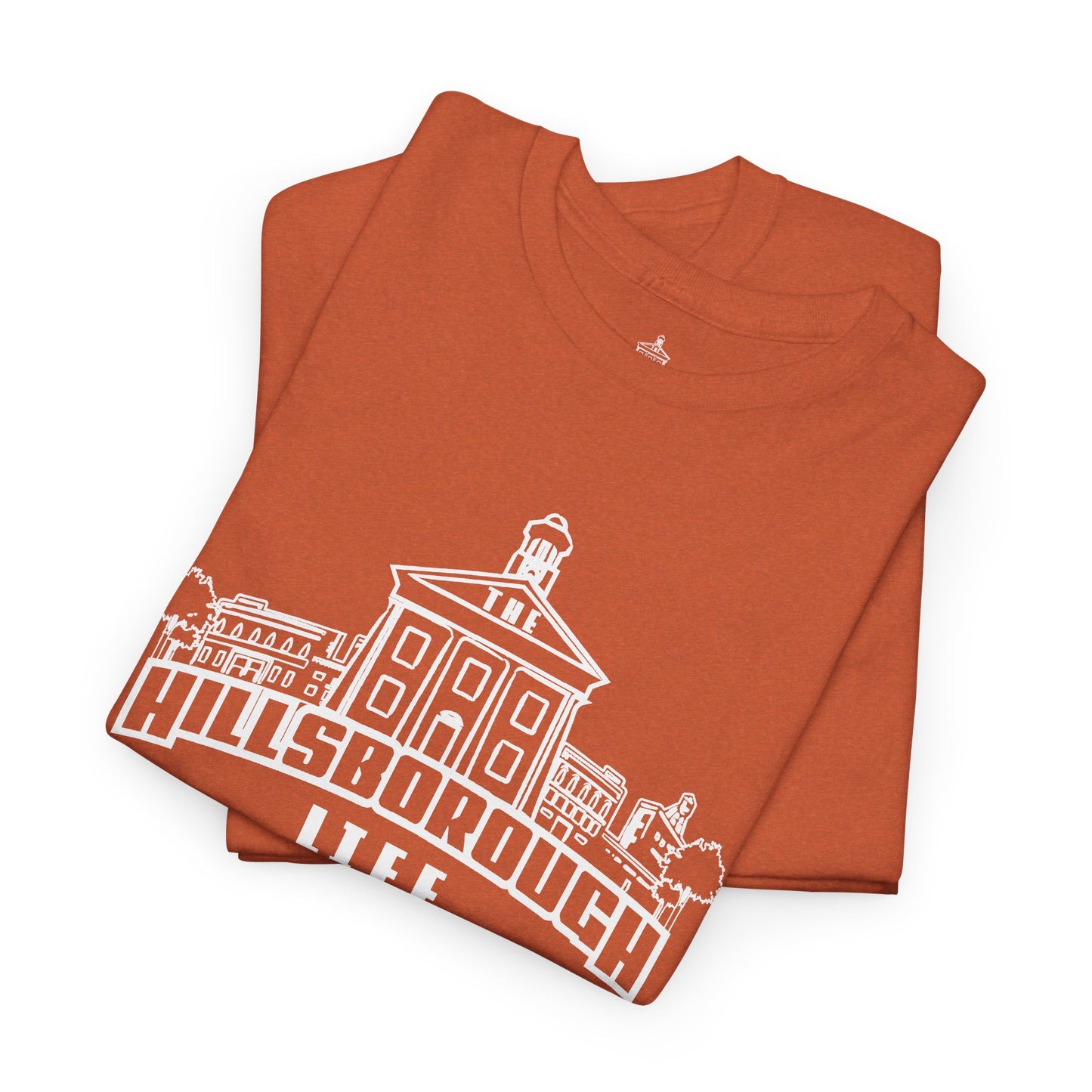 The Hillsborough Life Cotton T-shirt (Antique Orange)
